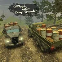 Off Road Rain Cargo Simulator - Unblocked Games 76