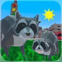 Raccoon Adventure City Simulator 3D - Unblocked Games 76