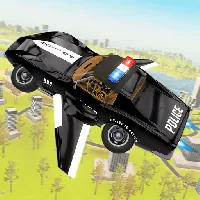 Flying Car Game Police Games - Unblocked Games 76