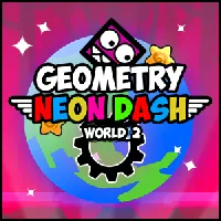 Geometry Neon Dash World Two - Unblocked Games 76