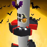 Helix Jump Halloween - Unblocked Games 76