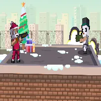 Xmas Rooftop Battles - Unblocked Games 76